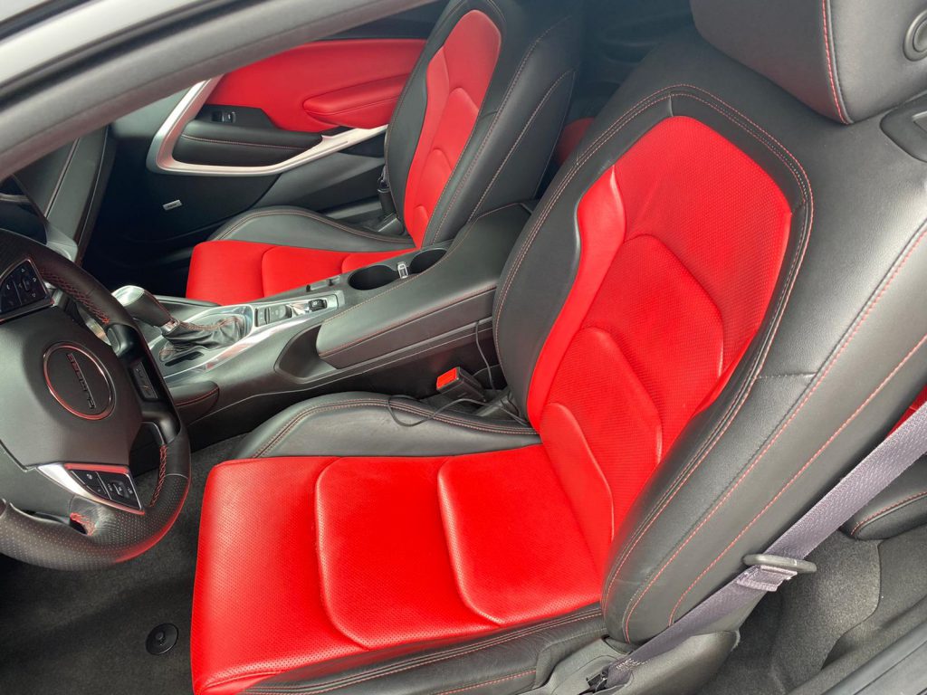 Red To Black Car Interior Colour Change Leather Repairs